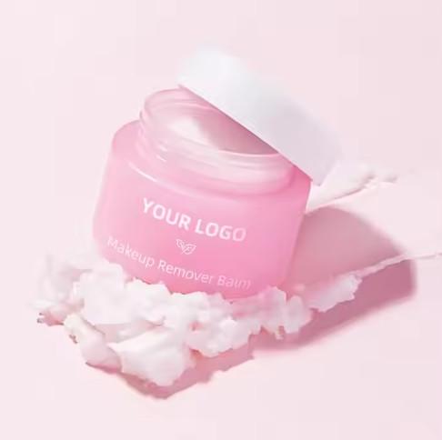 Private Label Vegan Makeup Removing Cream Skin Care Deepper Clean Make Up Remover Purifying Removing Balm