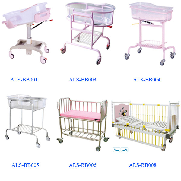 Electric 3 Function Hospital Baby Beds , Hospital Birthing Beds ALS - BB010