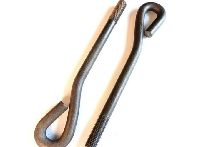 Duplex Stainless Steel L-metal Bolt Foundation Anchor M20 with PTFE Coating for Corrosion-Resistant Marine Applications