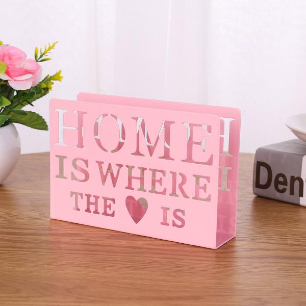 Dinner Restaurant Metal Tissue Holder Eco - Friendly