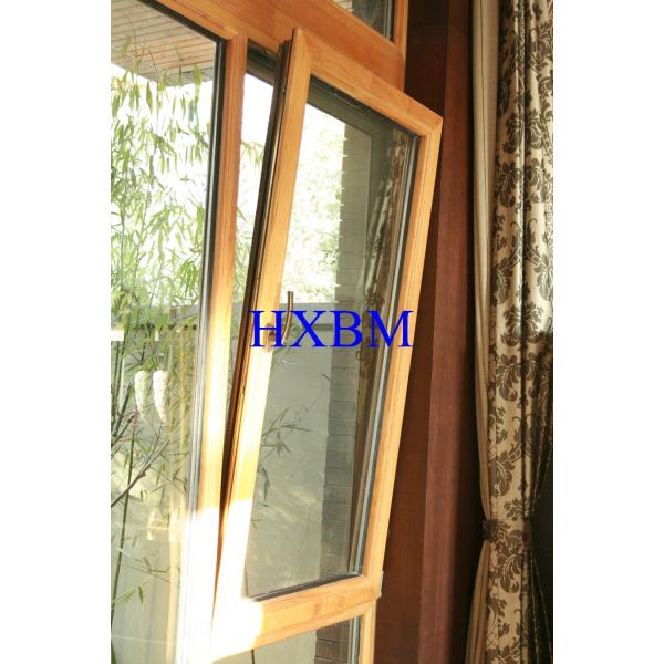 Немецкие двери тимберса стиля и Виндовс, окно Виндовс кадра 68мм деревянное