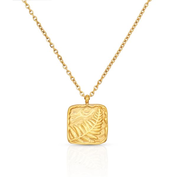 Luxurious 18kt Yellow Gold Pendant Necklace