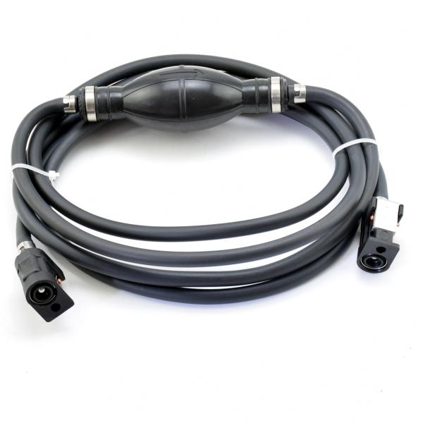 Yacht Outboard Motor 6mm/8mm Fuel Pipe With Hand Pump Oil Hose With Connector