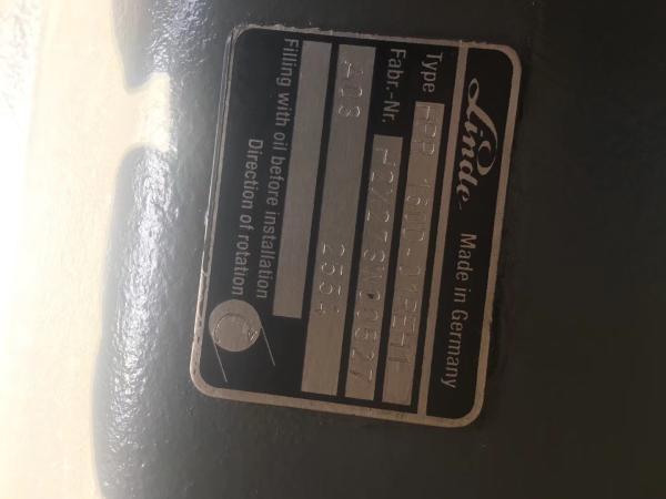 Linde HPR160D-01RE-11 Hydraulic Axial Piston Pump/Main Pump in Swash plate design made in Germany