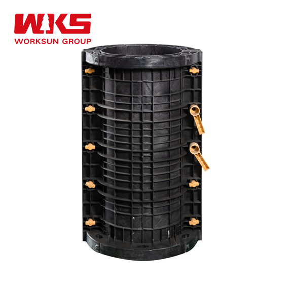 Durable Modular Plastic Formwork Black / White ABS Plastic Formwork For Precast And Cast In Situ