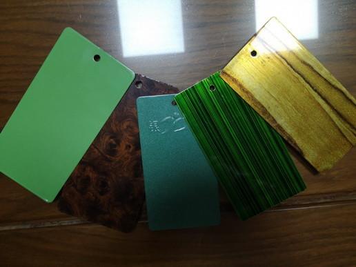 Epoxy Polyester Wood Grain Texture Color Tech Powder Coating Excellent Flexibility
