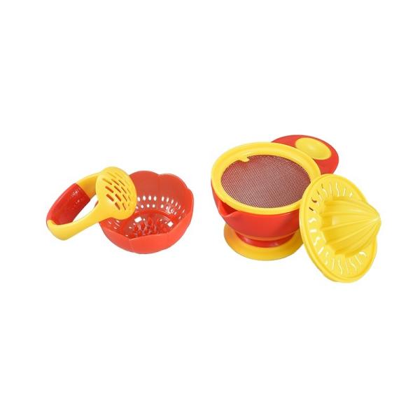 Handle Infant Food Maker BPA Free Infant Food Processor Masher Baby Serve Bowl
