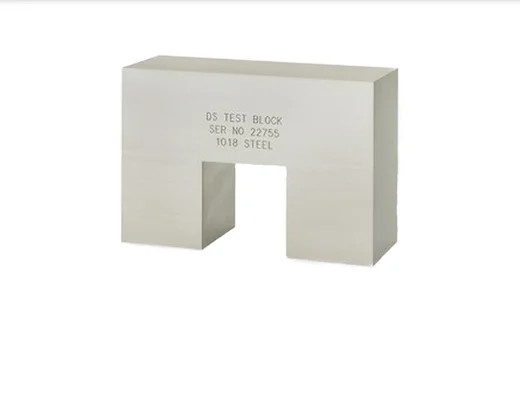 AWS D1.1/D1.1M-2015 Calibration Block DS for Longitudinal Distance & Sensitivity