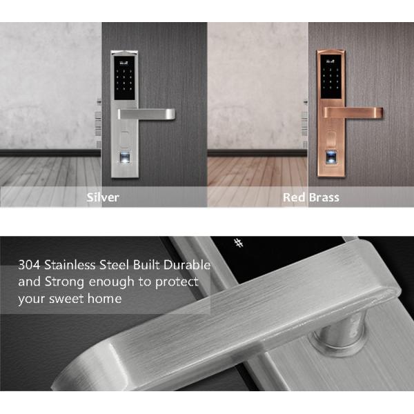 Кейлесс жилые замки, нержавеющая сталь замков 304 гостиницы отпечатка пальцев электронная