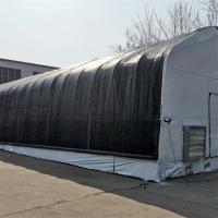 Tunnel de l'agriculture agricole Champignon occultant à portée unique Culture de la lumière extérieure Dep Greenhouse