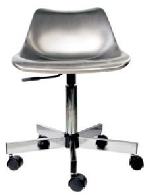 Medical Stainless Steel Lab Chairs Corrosion Resistant Medical Lab Chairs Heavy Duty