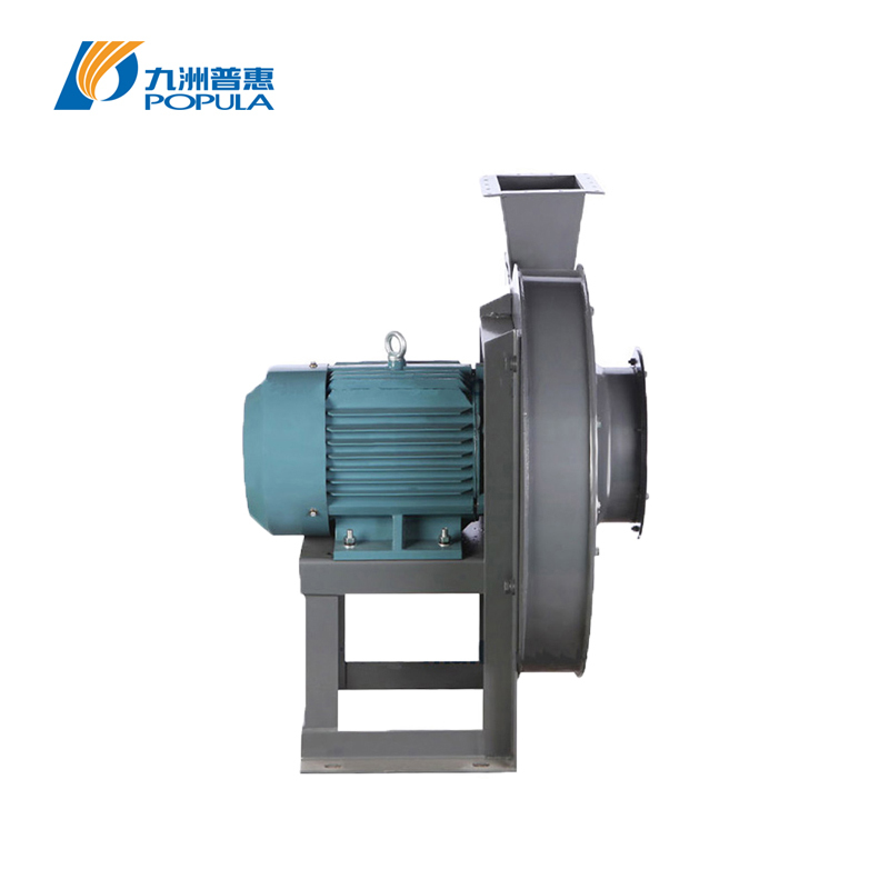 High Pressure Centrifugal Fan Blower For Material Handling And Grain Feed Conveying