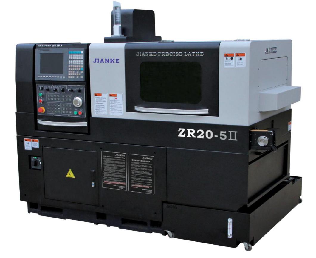 JIANKE ZR20-5Ⅱ High-speed Precision Swiss CNC Lathe with Double Channel Control and Oil-cooled Electric Spindle