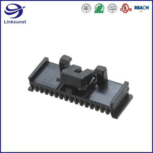 Custom Flat Cable assembly with DF50A PBT 1row 26 - 30 AWG Connector