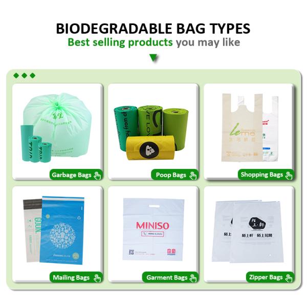 Прочное Biodegradable полиэтиленовых пакетов майцены PLA PBAT универсальное