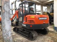 Compact Doosan DH55 Used Digger Doosan 5 Ton Excavator With ISUZU Engine