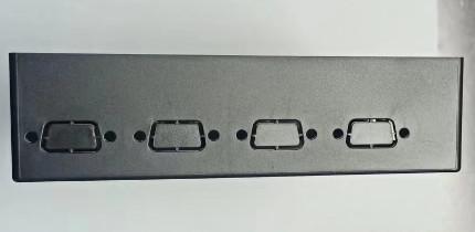 50000shots/Yr Mildewproof ABS Environmental protection equipment touch screen cover injection mold molding