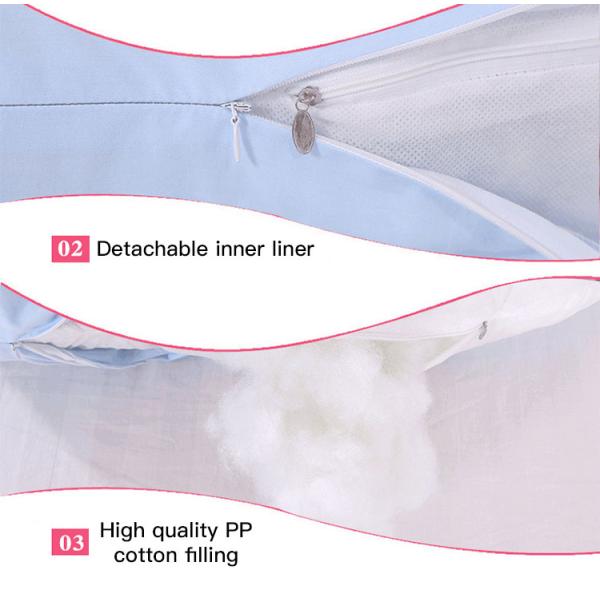 2024 JOURM Leg Support Nursing Full Body U Shape Pregnancy Pillow for Pregnant Women