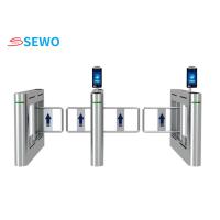 Puertas de control de acceso para peatones AC220V Puertas de barrera de oscilación de seguridad totalmente automáticas