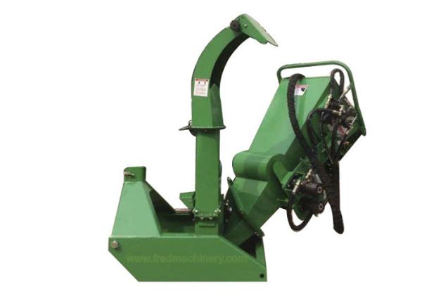 20 - 50 HP Tractor 4 Inch Wood Chipper With Hydraulic Feeding System