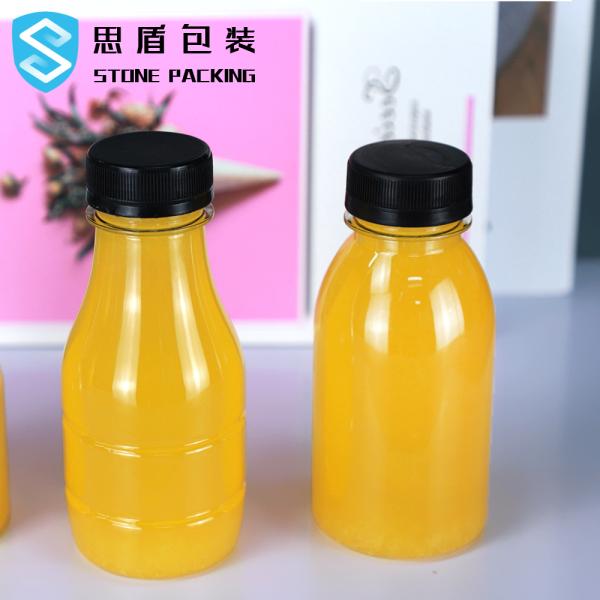 350ml 250ml Screw Top PET Plastic Bottles 134mm Height