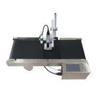 Impresora de inyección de tinta de mini transportador Donghui Dh650 Fecha de producción de código QR Código de barras Mini impresora de inyección de tinta automática