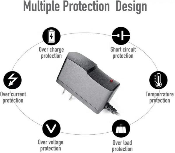 US EU UK AU AC Plug 12v 500mA 1A 2A DC Charger Power Adapter for Battery LED