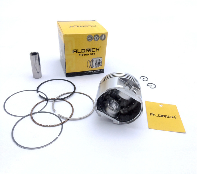 Piston Set for HJ125-8 Motorcycle | Durable Alloy Aluminum Standard Size Cylinder Piston Kit