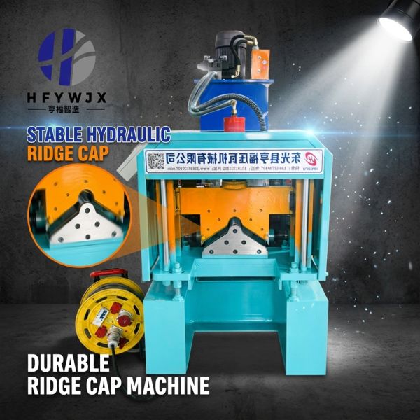 Stable Performance Hydraulic Ridge Cap Roll Forming Machine with Customizable