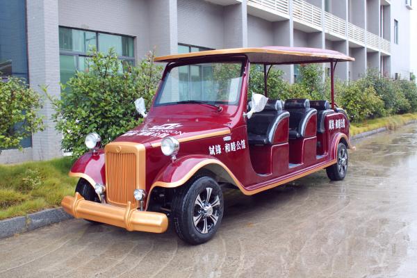 8 Passenger Classic Car Golf Carts With High Strong Composite Aluminum Frame Chassis