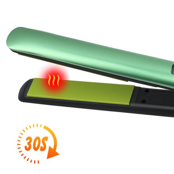 Electric Hair Straightener Featuring Dual Voltage Compatibility and Ionic Technology for Frizz Free Long Lasting Results