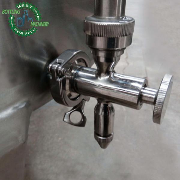 2000l Double Jacket Hot and Cold Mixing tank with Pump