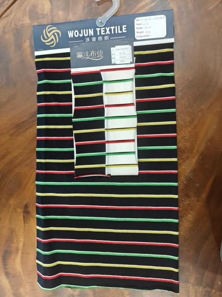 Absorvente de suor Tecido de tricô com linhas confortáveis e suaves para camisa de polo