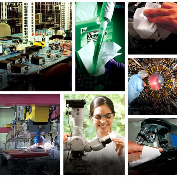 Dustfree Paper Fiber Optic Materials Cleaning Wipes For Fiber Optic Patch Cord