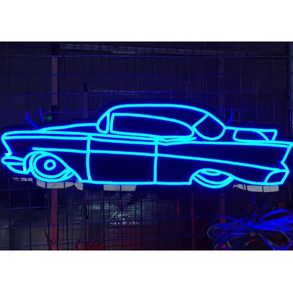 Акриловые неоновые вывески автомобиля геля кремнезема 12VDC 200cm для автосалона