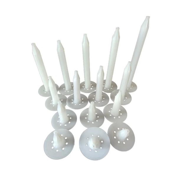 Ancres d'isolation pour fixer des panneaux d'isolation aux murs