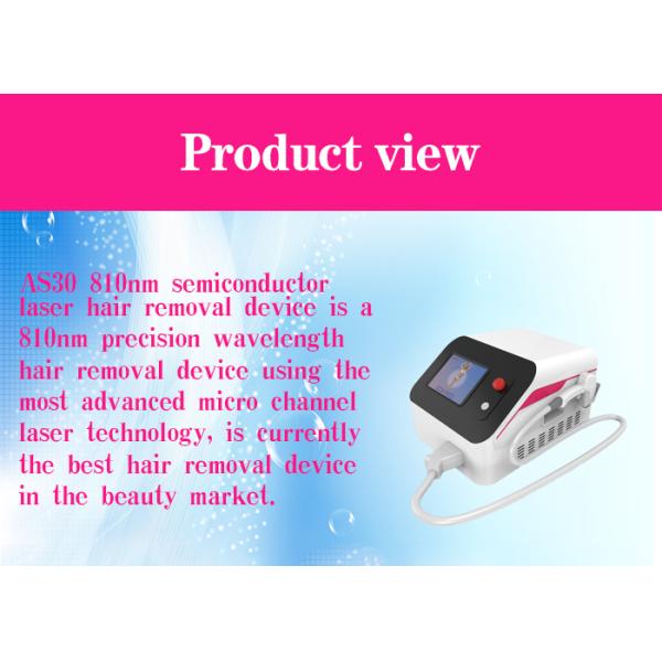 Professional Germany Bars 808nm Diode Laser Hair Removal Equipment For Full Body