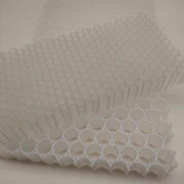 Produits de nid d'abeilles de PC, âme en nid d'abeilles de polycarbonate pour le tamis filtrant de Photocatalyst