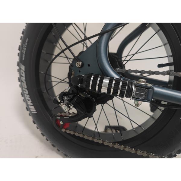 Rear Hub Motor GOMID Electric Bike 1000W Affordable and Stylish Full Suspension E-Bike with High Capacity Lithium Battery