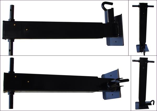 agriculture 10k drop leg trailer jacks top wind/Bolas/Barras del Enganche de Remolque