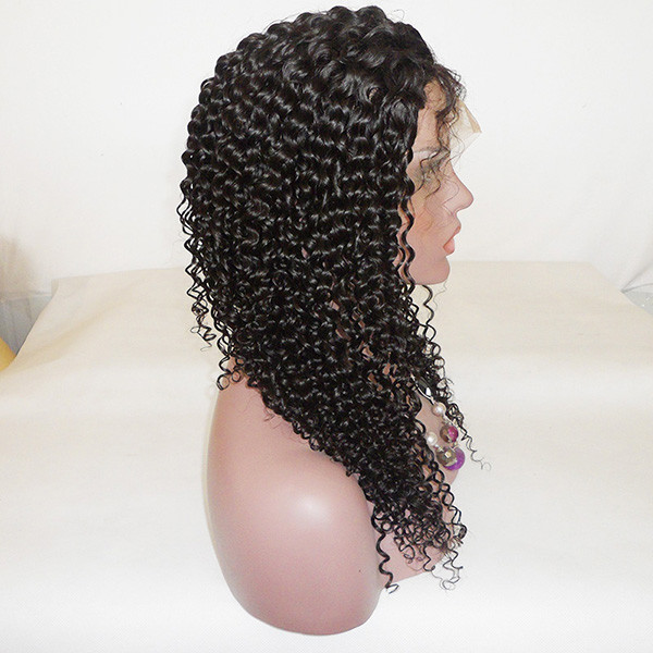 Afro Curly Black Women Natural Color Wigs And Hairpieces Curly Wig