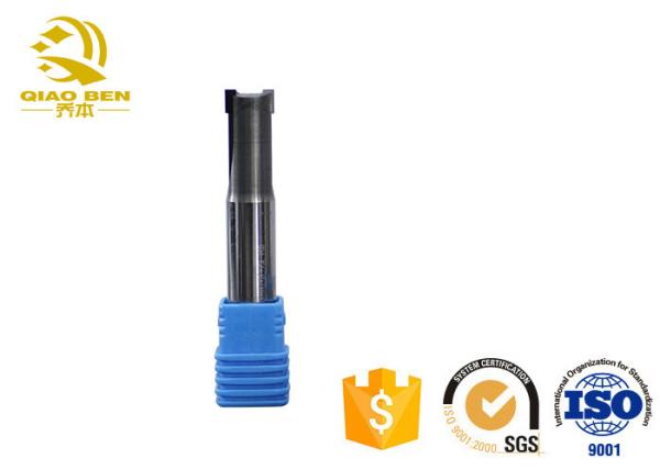 PCD flauta Diamond Milling Cutter Aluminum Alloy 8mm de corte de alto brilho