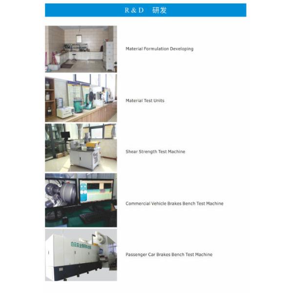 Friction 0.45 OEM ODM Heat Resistance Car Brake Pads