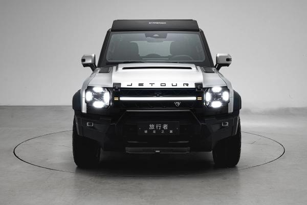 Chinese SUV Low Mileage Silver Dragon Wing SUV Automatic Transmission 2024 year Family And Commercial Use