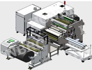 Electrode Cutting Battery Cutter Machine CCD Slitter Slitting Width 1000mm