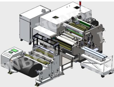 Electrode Cutting Battery Cutter Machine CCD Slitter Slitting Width 1000mm