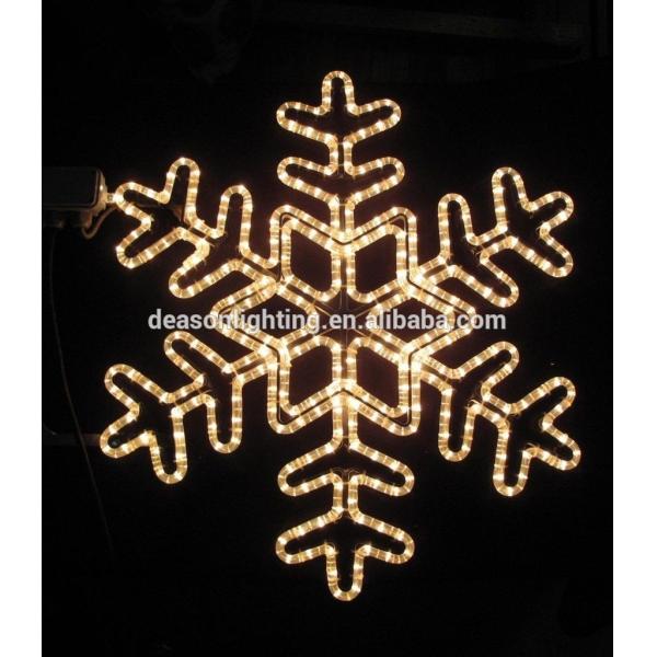 Tree christmas decoration light LED white snowflake light for outdoor christmas decoration