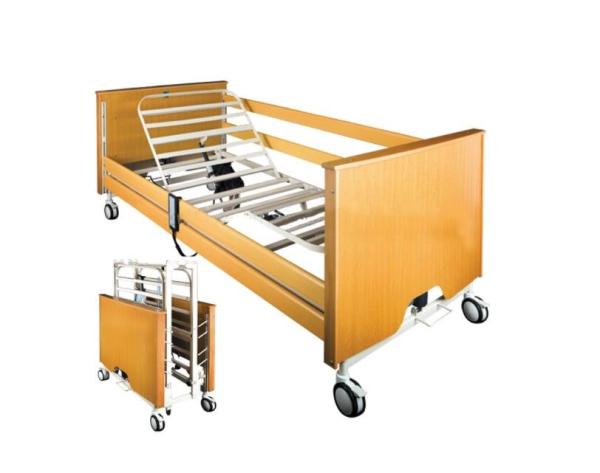 Luxury Home Care Bed For Family Transporting 3 Fire Retardant Height Adjustable
