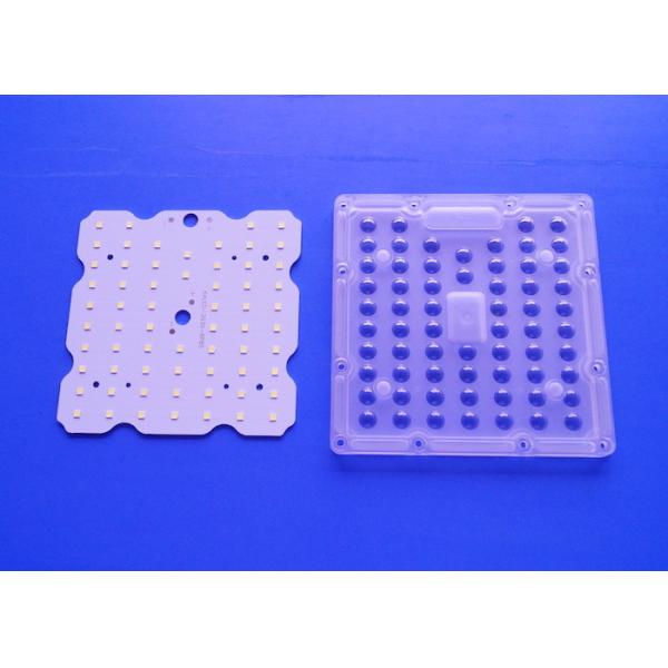 50w 90 Degree SMD3030 Square LED Lens For Tunnel Light