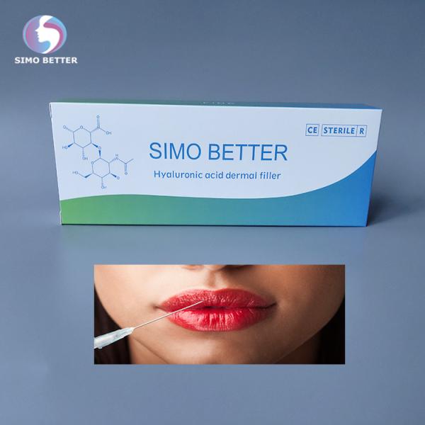 Cross Linked Face Beauty Filler Hyaluronic Acid Dermal Filler 2.0ml , CE Approved